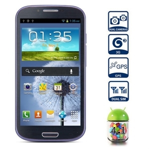 Изображение S9380 Android 4.1 3G Smartphone (black)
