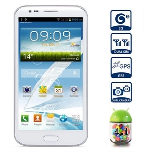 Picture of Star S7100 Phablet Android 4.1 3G Smartphone (White)