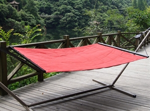 Picture of Bold Red Quilted Fabric Hammocks
