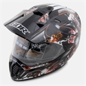 Picture of ECE DOT Cross  helmet with visor  FS-019