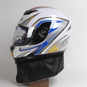 Picture of full face with warm neck cover helmet  FS-034