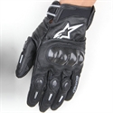 Hot sale leather Alpinestars gloves with carbon fiber shell の画像