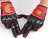 Picture of Hot sale leather Rossi 46 gloves with carbon fiber shell