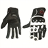 Picture of Leather Full finger pro bike gloves
