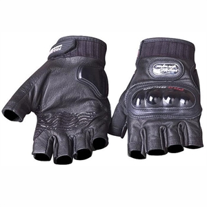 Picture of Leather half finger  gloves