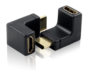 Image de HDMI AM to AF Right Angle adapter