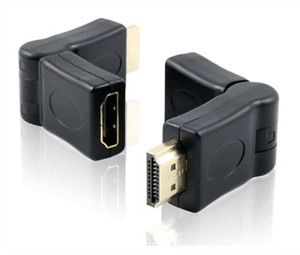 Picture of HDMI Male to Female Adapter--180 degree