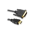 HDMI male to DVI (24+1) Male cable の画像
