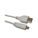 High speed HDMI D to A cable w/Ethernet-ABS case の画像