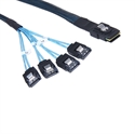 Image de Mini SAS 36pin to 4 sata cable