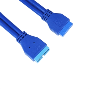 Изображение USB3.0 main board 20pin male to female cable
