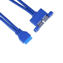 Image de Main board 20pin to USB3.0 2 ports converter