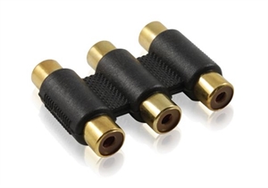 Picture of 3RCA Female to Female Adapter