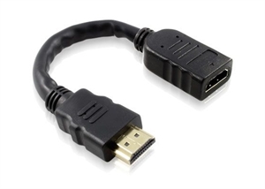 HDMI Male to Female Adapter Cable の画像