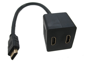 HDMI male to female splitter cable