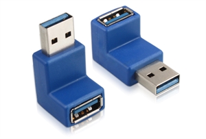 Image de USB 3.0 A Male to Female Adapter 90°(Right Angle)