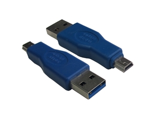 USB 3.0 adapter A Male to Mini 5p の画像