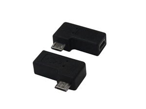 Picture of Micro 5Pin to MINI 5Pin Female Adapter-90°