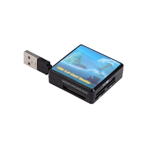 Picture of cartoon card reader