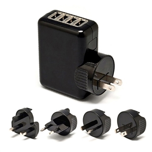 Picture of 4 port USB travel adapter