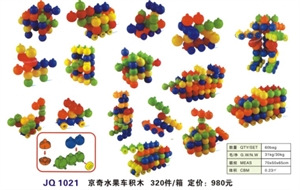 Picture of fruit  car building block JQ1021