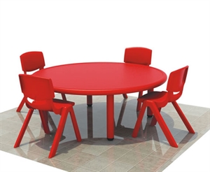 Picture of plastic chair and table 02