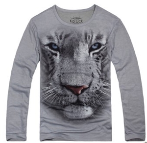 t shirt with animal 3D printing