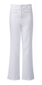Ladies white color trousers