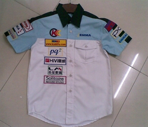 Racing shirt suite   motorcycle shirt in Customized Logos の画像