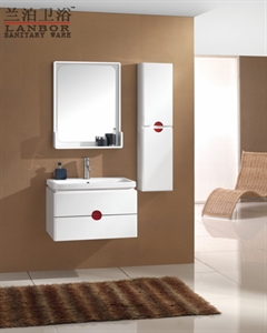 Изображение Modern Solid wood bathroom cabinet units FL020