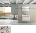 Picture of Freestanding waterproof mirror plywood wall mounted single bathroom furniture FL002A