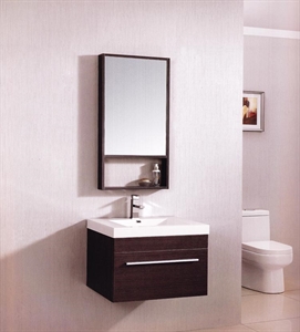 Изображение Freestanding modern cheap oak country bathroom cabinet FL001