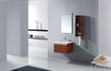 Изображение LANBOR Trends modern melamine formaldehyde free wall hanging makeup bath cabinet vanity unit with light NT055