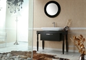 Изображение LANBOR Latest design vessel sink floor standing lows decorative bathroom vanity cabinets FS073