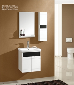 LANBOR Modern wood bathroom cabinet:FL003 の画像