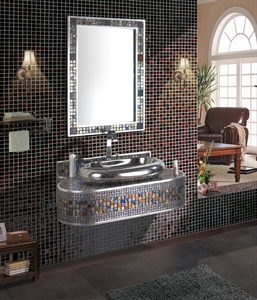 Mosaic Bathroom Cabinet MK003 の画像