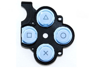 Picture of PSP 2000 keystoke with D-pad Rubber(Blue)