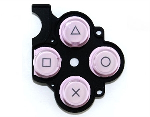 Picture of PSP 2000 keystoke with D-pad Rubber(PINK)