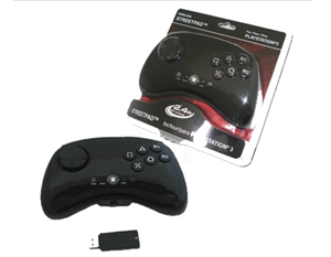 PS3 2.4G wireless controller for streetpad