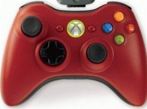 Picture of xbox360 red  wirelsss controller