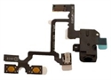 Earphone Jack Power Volume Switch Flex Cable for iphone4g の画像