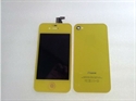 iphone4s yellow lcd +touch screen + back cover