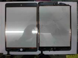 Picture of touch screen (black) for ipad mini