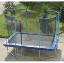 Image de rectangle trampoline with net