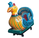 Peacock rider