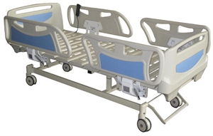 Изображение Three Functions Electric Medical ICU Hospital Beds With Central-Controlled Braking