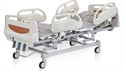 Image de 3 Crank Manual Medical Hospital Beds With Abs Side Rails   Weight Load 250kg