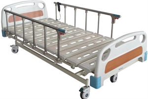 Image de Five Movements Hospital Beds Electric Adjustable With 6-Rank Al-Alloy Side Rails