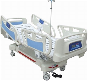 Quiet Full Electric Motorized Hospital CPR Beds With Patient Weighing Scale