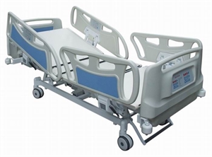 Image de Manual CPR Handles Electric Hospital Beds With Steel 4-Part   Steel Frame